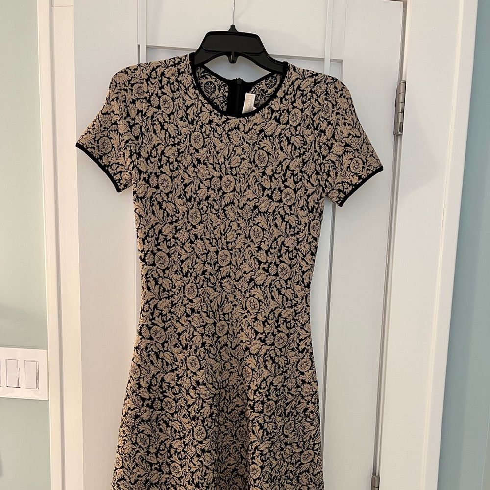 $10!! 💥 NWT!! MICHAEL Michael Kors XS black & gold knit dress NWT